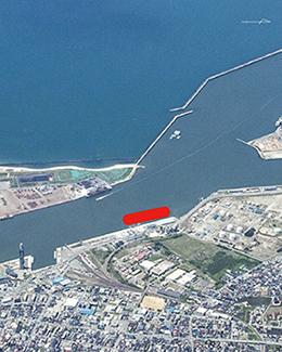 Port of Akita Aerial Photo