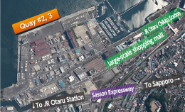 Katsunai Wharf Aerial Photo