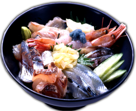 Sashimi Rice Bowl “Kaisen-don”Photo