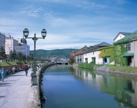 小樽運河写真