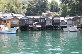 Funaya Boat Houses of Ine Photo