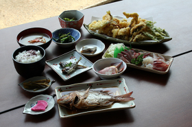 丹後の味覚（昼食）写真