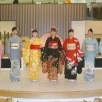 Kimono Show at Nishijin Textile Center