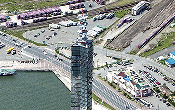 Port of Akita, Port of Funagawa, Port of Noshiro Aerial Photo