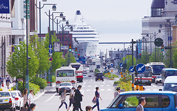 Port of Otaru Aerial Photo