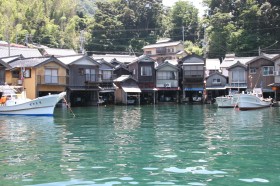 Funaya Boat houses of InePhoto