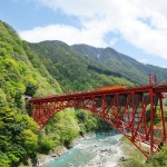 Kurobe Gorge Railways,“TOROKKO”Train Photo