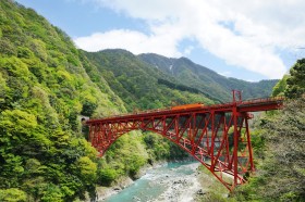 黒部峡谷鉄道写真