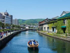 小樽運河写真