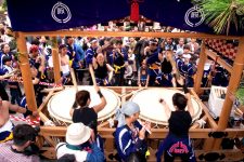 Matsue Dogyoretsu Drum Parade Photo